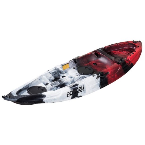 Kayak FORCE ANDARA SOT Ενός Ατόμου κόκκινο μαύρο (0100-0120RBW)